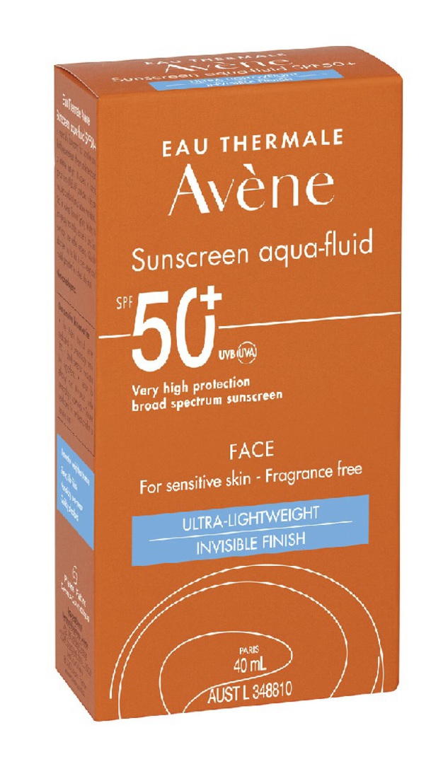 Avene Sunscreen Aqua Fluid SPF50+ 40mL image 0